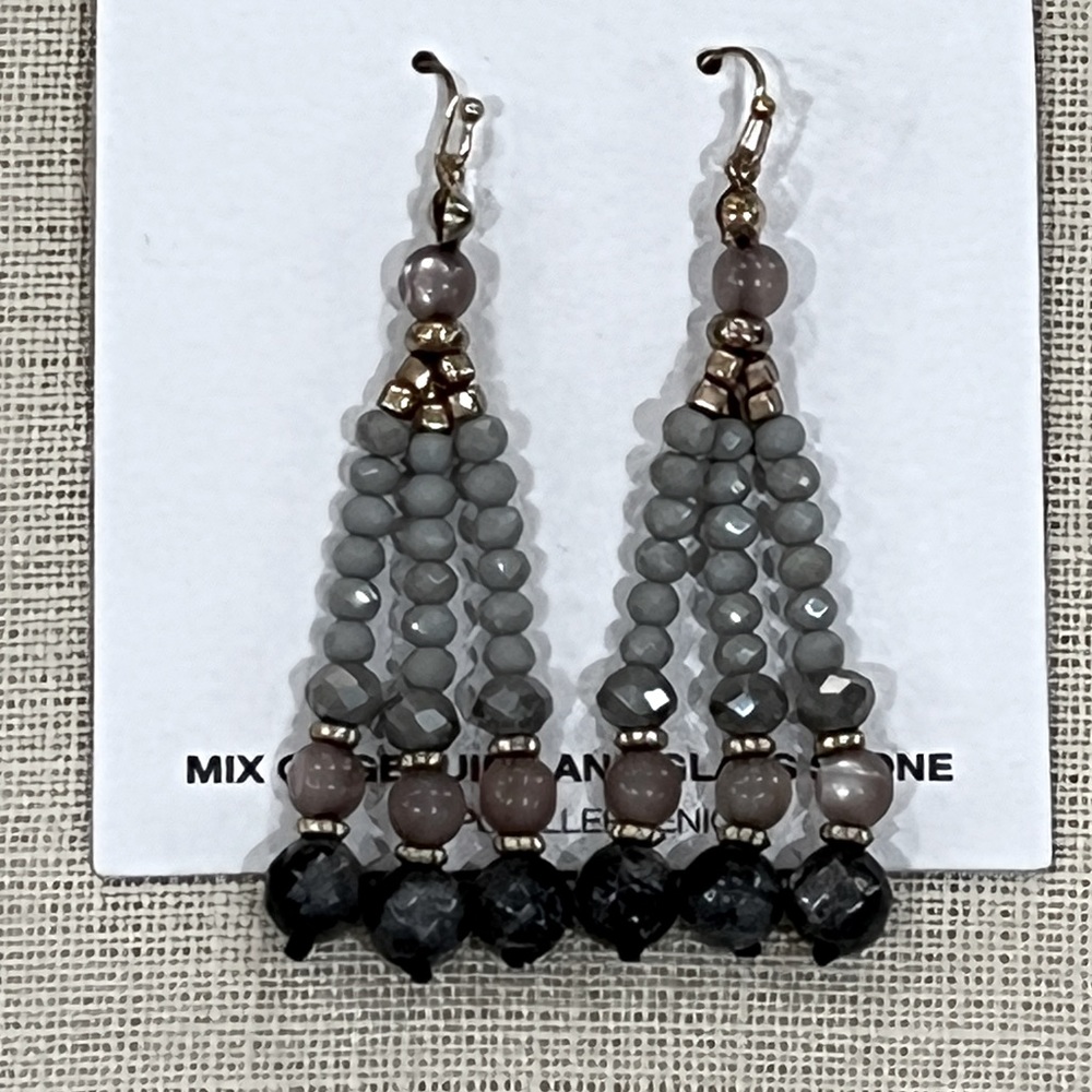 Time and Tru - Stone Earrings